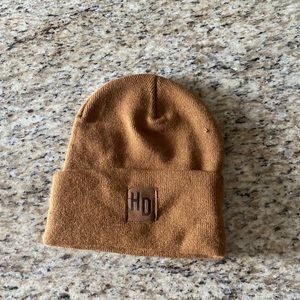 Brown beanie